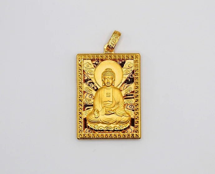 Pure 24k 999 Buddha Pendant - Meilingbling24k Jewelry