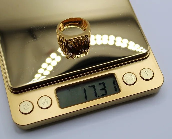 Pure 24k 999 Gold Rolex Ring - Meilingbling24k Jewelry