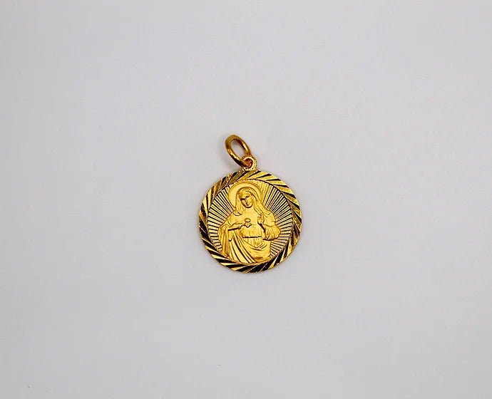 Pure 24k 999 Jesus Pendant Charm - Meilingbling24k Jewelry