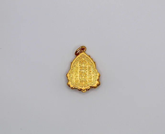 Pure 24k 999 Laughing Buddha Charm Pendant - Meilingbling24k Jewelry