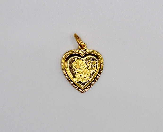 Pure 24k 999 Tiger Charm Pendant - Meilingbling24k Jewelry