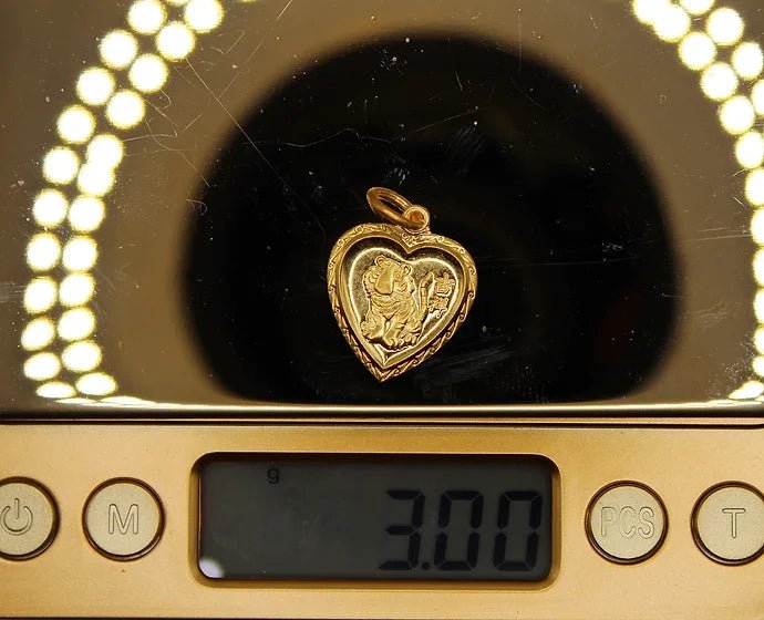 Pure 24k 999 Tiger Charm Pendant - Meilingbling24k Jewelry